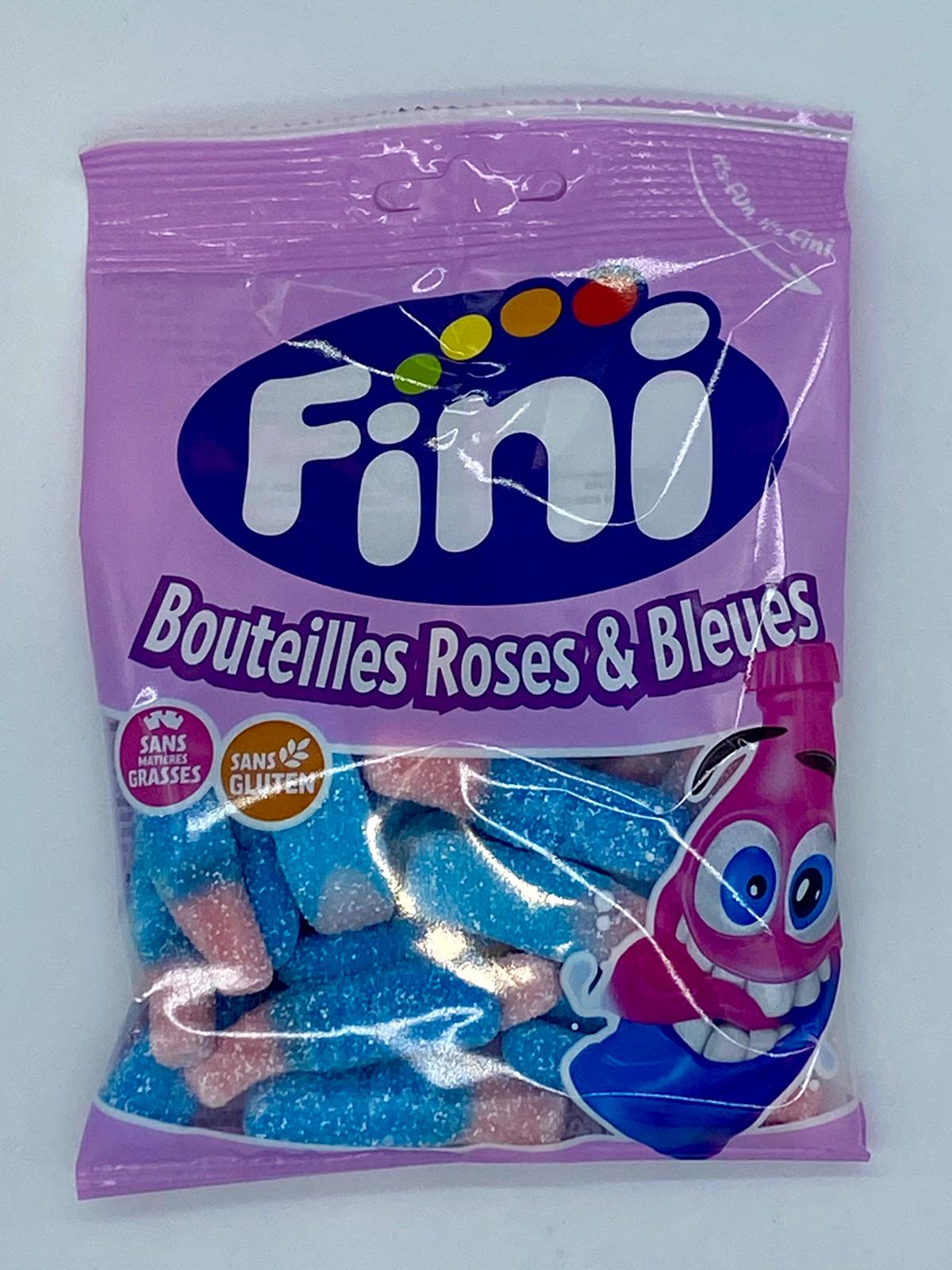 FINI BOUTEILLES ROSES ET BLEUES BUBBLE GUM HALAL
