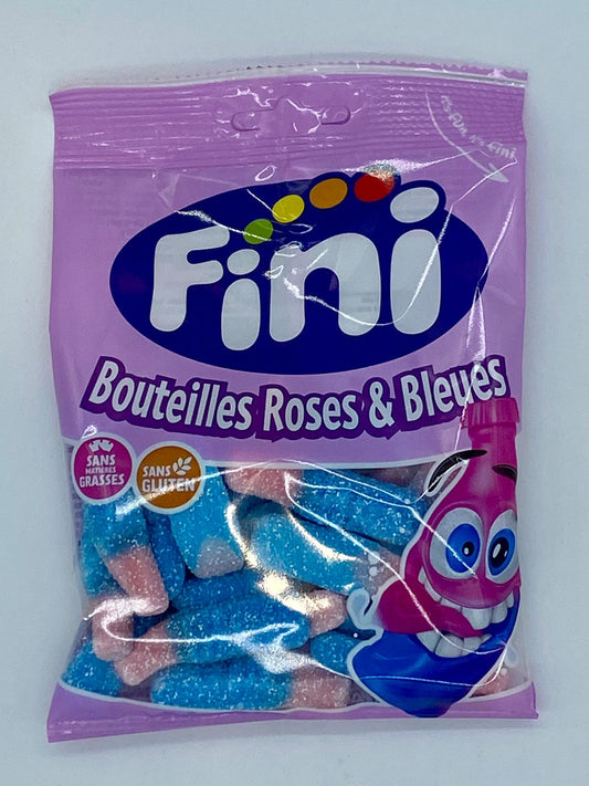 FINI BOUTEILLES ROSES ET BLEUES BUBBLE GUM HALAL
