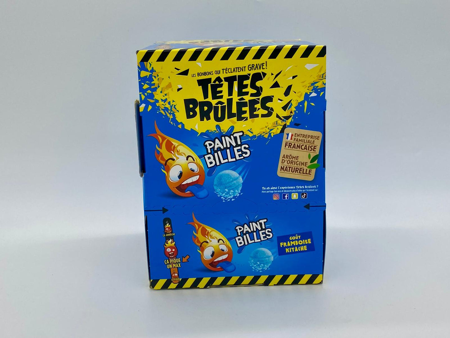 TÊTES BRULÉES FRAMBOISE BLEU Halal