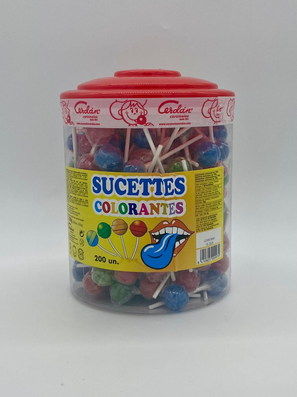 CERDAN SUCETTES COLORANTES Halal