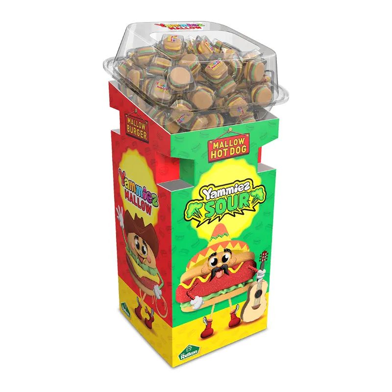 YAMMIEZ MALLOW BURGER STAND x 100 PCS