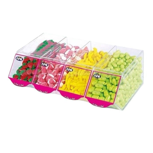 PRESENTOIR 4 BACS PLEXIGAS FINI