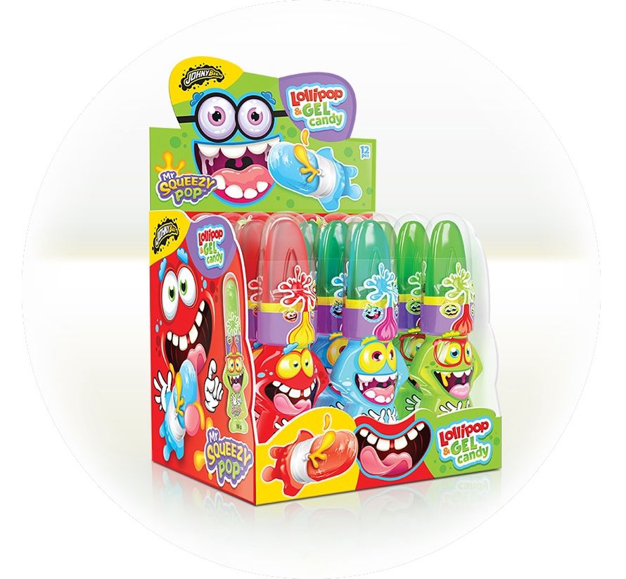 MR. SQUEEZY POP x 12 PCS