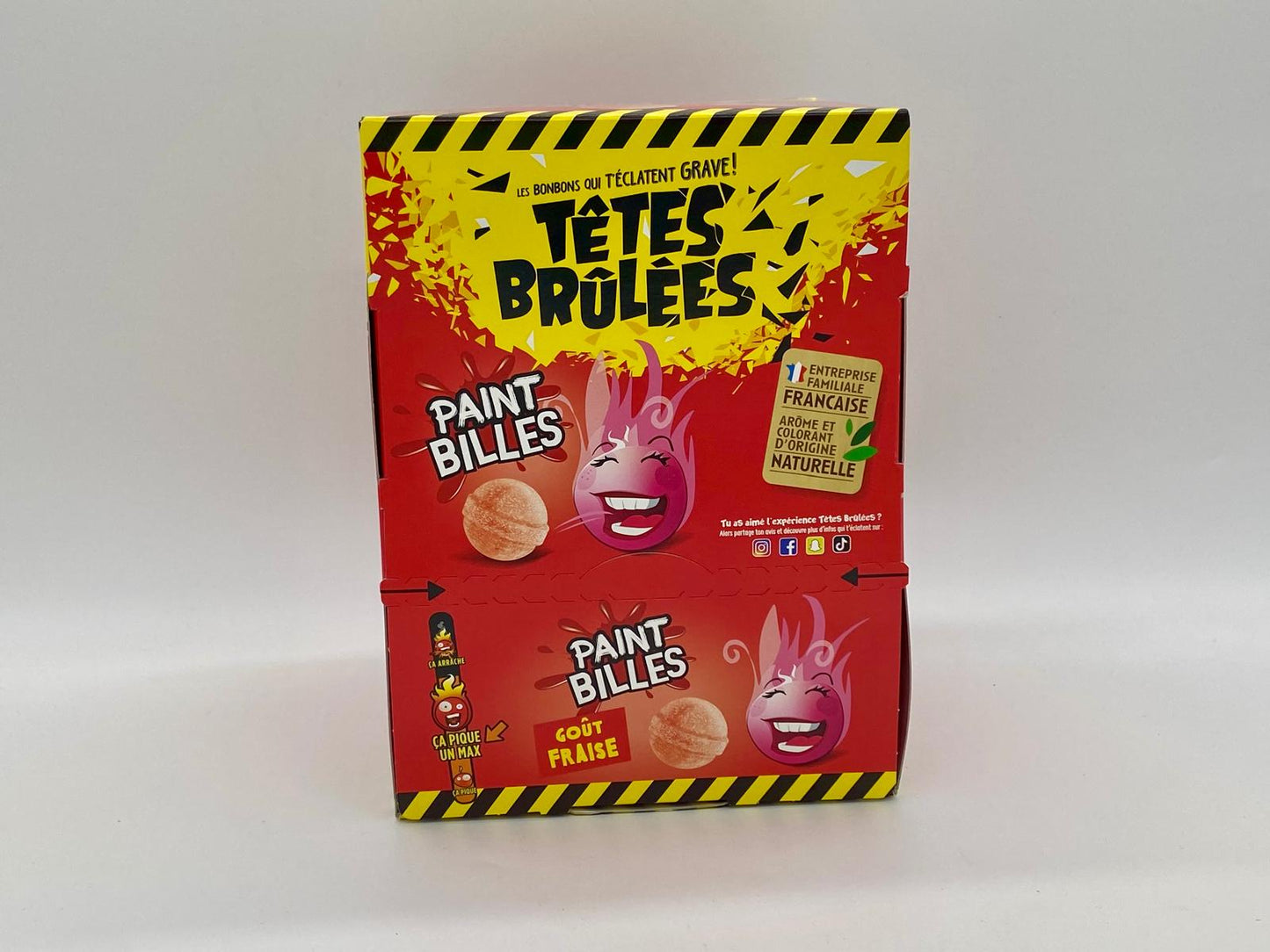 TÊTES BRULÉES FRAISE Halal