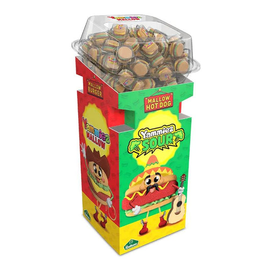 YAMMIEZ MALLOW BURGER STAND x 100 PCS