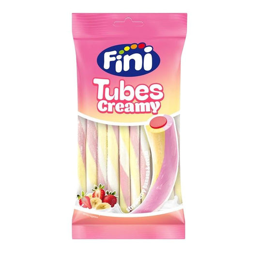 FINI TUBES CREAMY FRAISE BANANE Halal