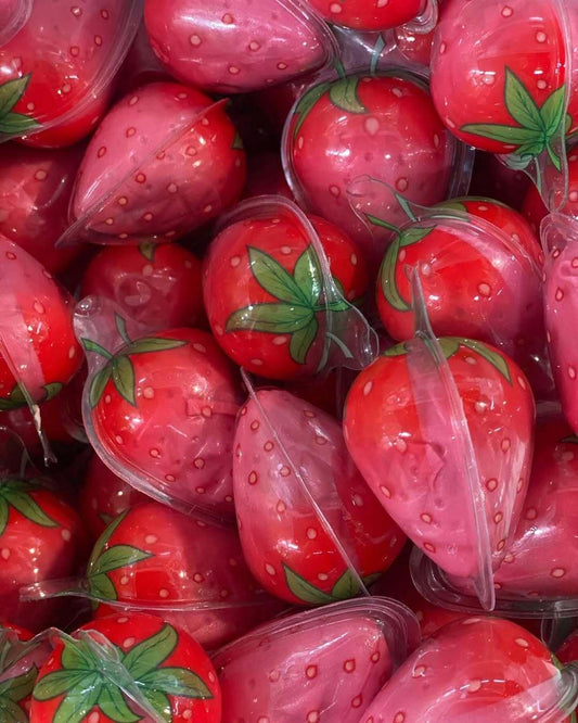 3D JUICY GUMMY STRAWBERRY x 60 PCS